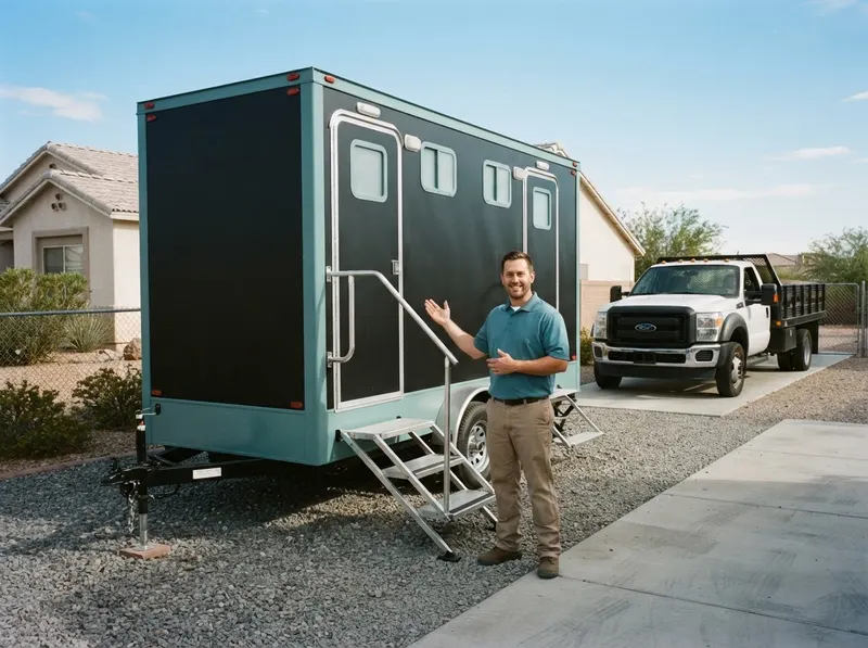 Luxury Multi-Stall Restroom Trailers in Las Vegas, NV