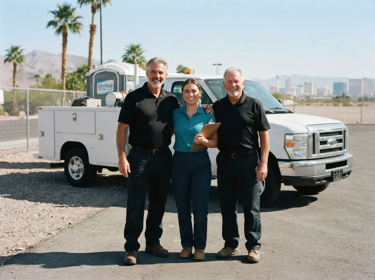 Thunderbird Portable Toilets portable toilet rentals team in Las Vegas, NV